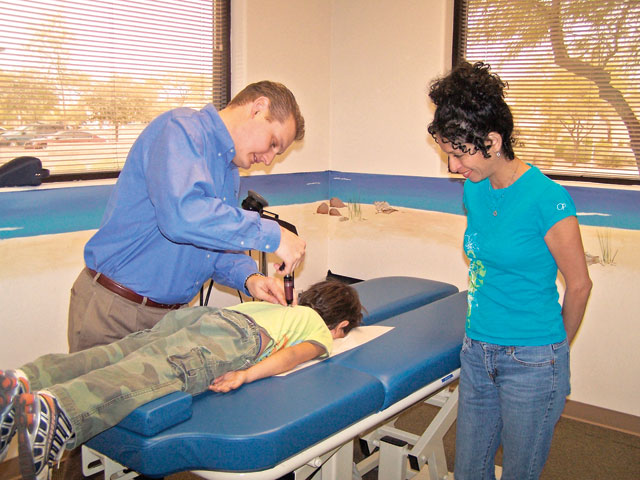 New chiropractic device can be used on elderly, even children